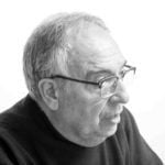 Retrat en blanc i negre d'Emilio Franco, gerent i fundador de Clima Difusión